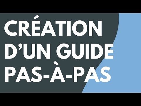 Création automatique d'un guide étape par étape dans Snagit (Step Capture)