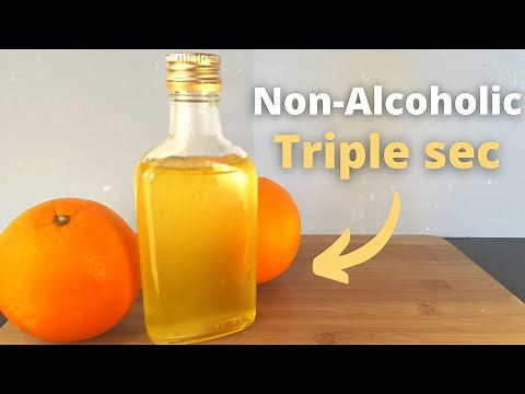Non Alcoholic Triple Sec Recipe! (Perfect for any Mocktail)