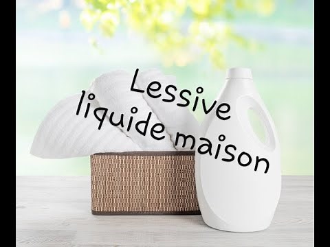 Recette lessive maison efficace prête en 5 minutes à moins d'1€ le litre !!!