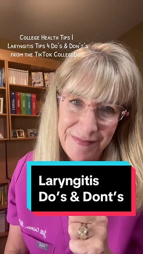 College Health Tips for Laryngitis Relief