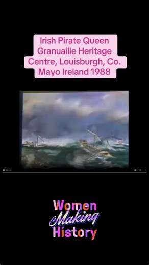 A new visitor centre dedicated to the Irish Pirate Queen Grace O'Malley opens at Louisburgh in County Mayo. Gaelic folk heroine Grace O'Malley, also known as Gráinne Mhaol or Gráinne O'Malley or Granuaile is the subject of the new interpretive centre in Louisburgh, set up to promote the history of the area and attract tourists. Celebrations in Louisburgh, County Mayo for the official opening of the