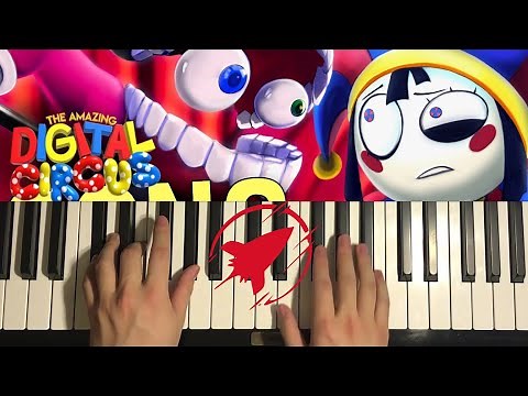 The Amazing Digital Circus Song (Piano Tutorial Lesson) | Rockit Music ft CG5