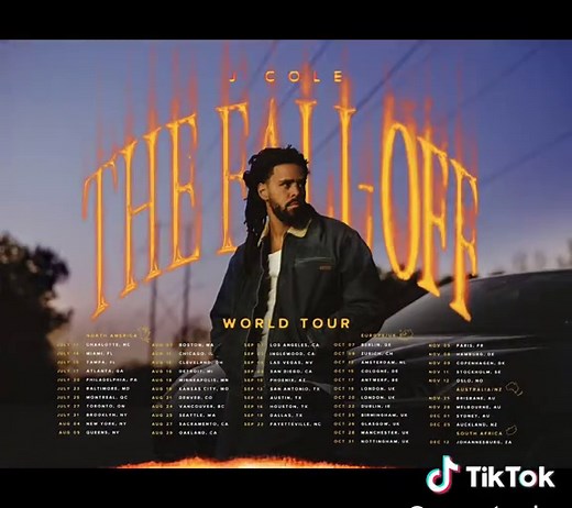 J. Cole's The Fall-Off Tour: 50 Dates Announced