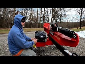 Huskee Log splitter Tune up