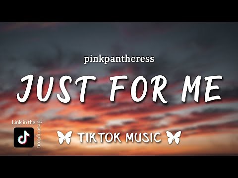 pinkpantheress - Just For Me (Lyrics) I'm obsessed with you in a way I can't believe [TikTok Song]