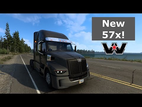 NEW Western Star 57x For ATS First Look and Review