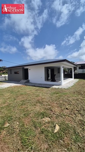 Découvrez cette magnifique villa T3 fraîchement livrée à son heureux propriétaire à Remire Montjoly ! Une conception pensée pour allier confort, esthétisme et fonctionnalité. 🏢 Arthur Anderson Construction (Design) 🗝 Construction de maisons individuelles clés en main. 🗣 de 12 ans d’expertise. 🔎 Plan Personnalisé. 📈 Ingénierie/EXE. 📊 Suivi de chantier. ☎️ 0694 22 70 71. 📍 CCO de Katoury, Zephir, 97300 CAYENNE . . . #maison #home #decoration #immobilier #deco #design #homesweethome #archite