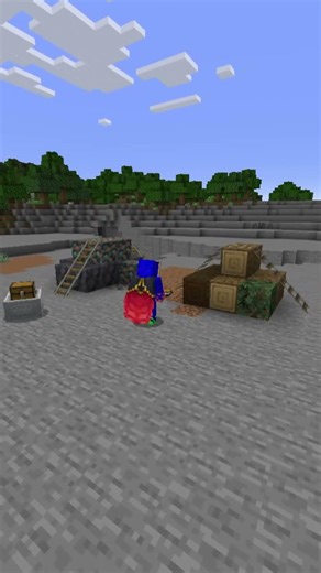 quarry built in Minecraft! #minecraft #minecraftbuilding