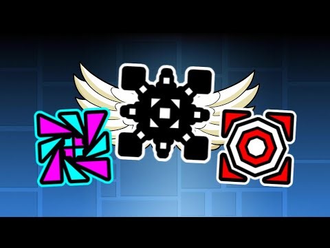 Playing First Levels of LEGENDARY PLAYERS in Geometry Dash