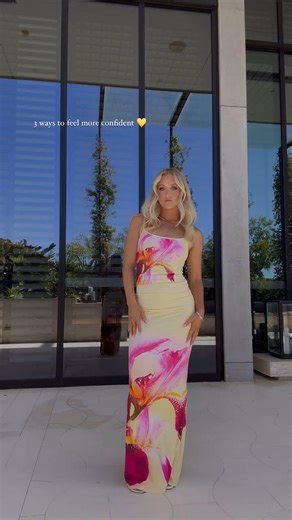 3 ways to feel more confident 💛 1. Practice Positive Self-Talk Pay attention to your inner dialogue and replace negative self-talk with positive affirmations. Focus on your strengths, accomplishments, and qualities you admire about yourself. Repeat affirmations like: - “I am capable and competent.” - “I trust myself and my abilities.” - “I am worthy of success and happiness.” 2. Take Care of Your Physical and Emotional Needs When you feel good physically and emotionally, you’re more likely to e