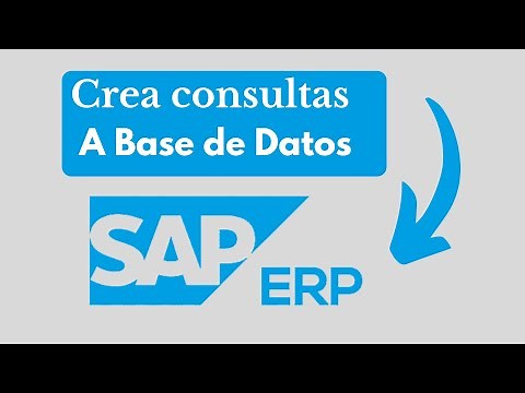 HOW TO CREATE AN SAP ERP DATABASE QUERY | Create and save it