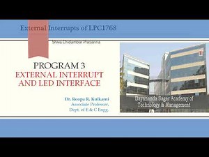 Program to Interface External Interrupt (Switch) to LPC1768