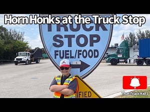 Horn Honking From Semi Trucks , Big Rigs and Garbage Trucks for Spring Break