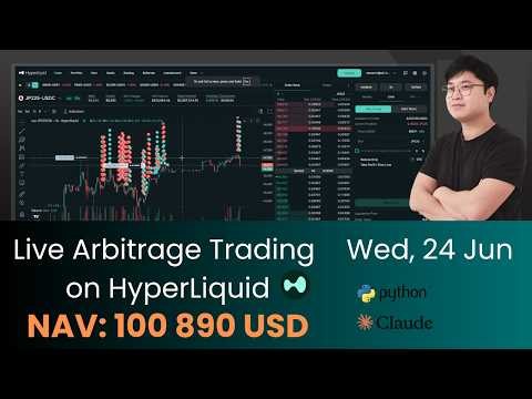 Coding an Arbitrage Bot on HyperLiquid with Claude AI - 24 Jun 2026