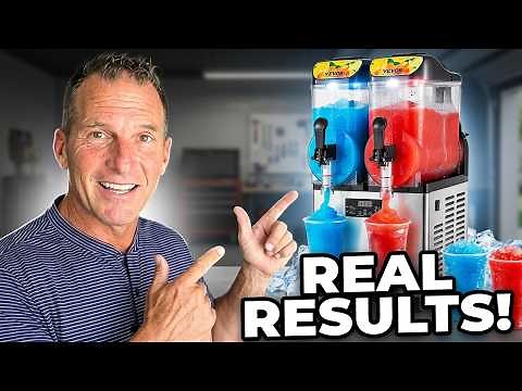 Testing the VEVOR Commercial Slushy Machine | Real Results