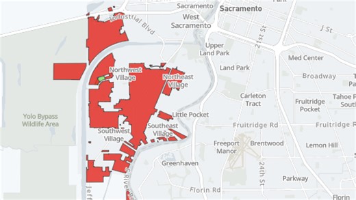 Outage causes 6K PG&E customers to lose power in West Sacramento