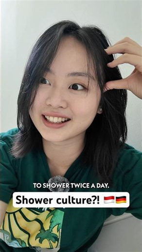 How many times do you shower per day? 🤡 #shower #culture #indonesia #germany #storytime