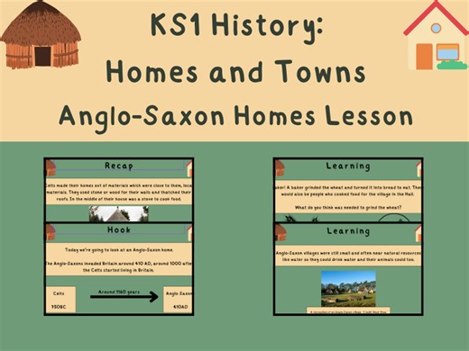 KS1 History: Anglo-Saxon Homes
