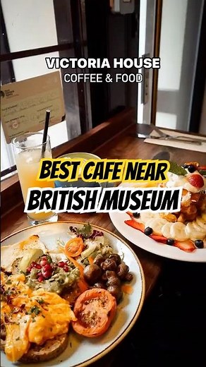 Best Cafe Near British Museum ☕🇬🇧 Hidden Gem You Must Try!
