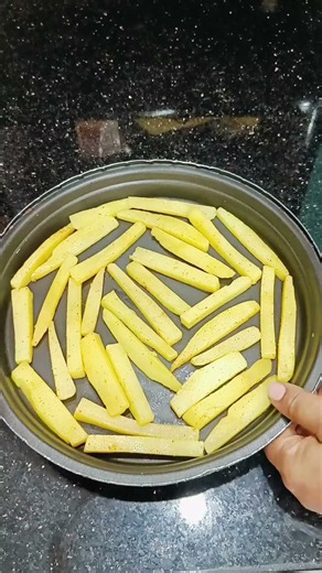 Amazing Microwave Recipe |Without Oil French Fries |