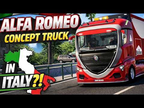 ALFA ROMEO CONCEPT TRUCK in Italy?! 🇮🇹 This Shouldn’t Exist… | ETS2 Gameplay