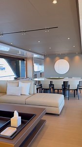 The salon of the Ocean Alexander 35P is where sophistication meets comfort. Expansive windows frame endless ocean views, while soft light pours over rich materials and refined details. It’s an inviting space made for conversation, connection, and quiet moments alike — a perfect balance of elegance and ease that defines life aboard the 35P. #oceanalexander #yachts #yachtlife #luxury #luxurylifestyle #ocean #luxuryyachting #yachtworld #yachtexperience #oa35puro | Ocean Alexander Yachts