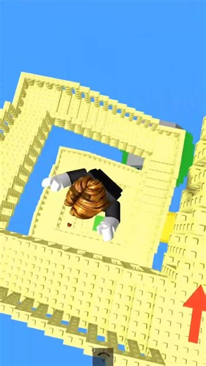 Bacon Plays infinite stairs Roblox #roblox