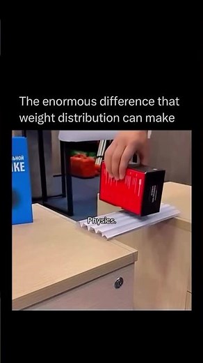 📄 How a Folded Paper Holds More Weight! 🤯 | Physics in Action