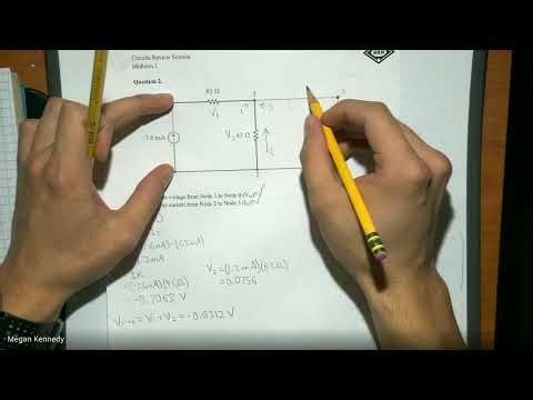 KVL, KCL, Node Voltage, and Mesh Current: SP26 Circuits Midterm 1 Review