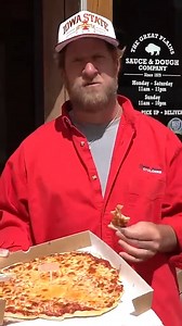 Dave Portnoy Tries Thick Iowa Pizza With No Flop #Pizza #OneBitePizzaReviews #bartools #food | One Bite Pizza Reviews