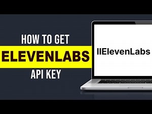 HOW TO GET API KEY ON ELEVENLABS