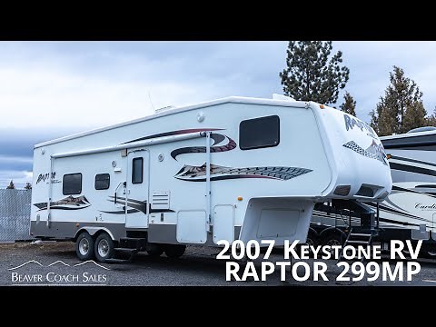 2007 Keystone RV RAPTOR 299MP - 5th Wheel Toy Hauler