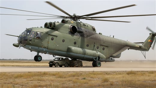 The helicopter so large it should not be able to fly