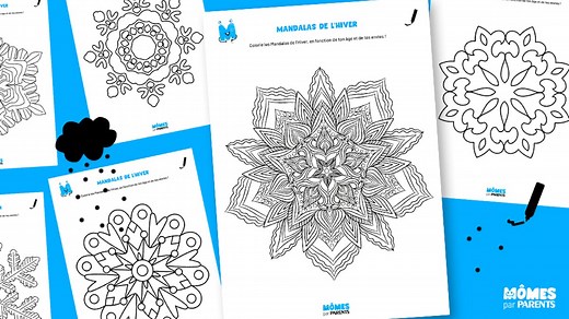 Voici pourquoi colorier des mandalas en hiver fait autant de bien au moral