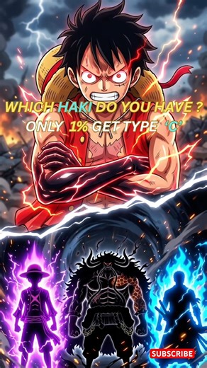 Only 1% Get Type "C" 👑 Which Haki Do YOU Have?