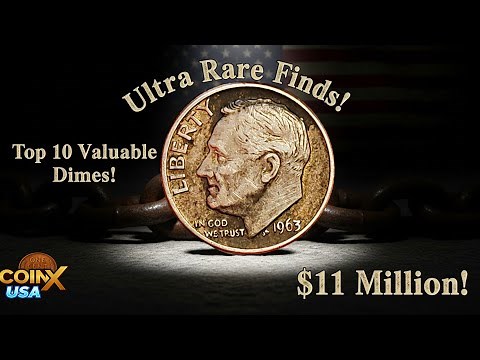 These Roosevelt Dimes Are Worth $250,000+! 😱 Check Your Change NOW! | Coin X USA