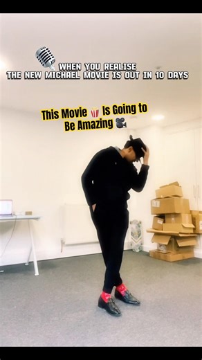 The Countdown Begins ⏰ 🎥#viral #michaeljackson #michaelmovie #fyp #lionsgate #smoothcriminal #fy