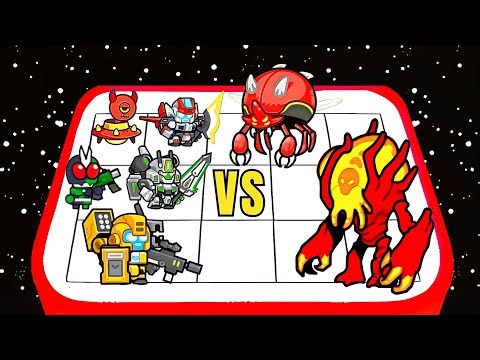 MERGE ROBOT MECH GAME - Merge Monster Battle, Merge Master Strategy Gameplay