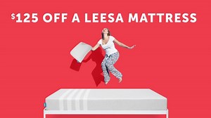 $125 off a Leesa Mattress and a FREE Leesa pillow (a $75 value!) for a limited time only. | Leesa