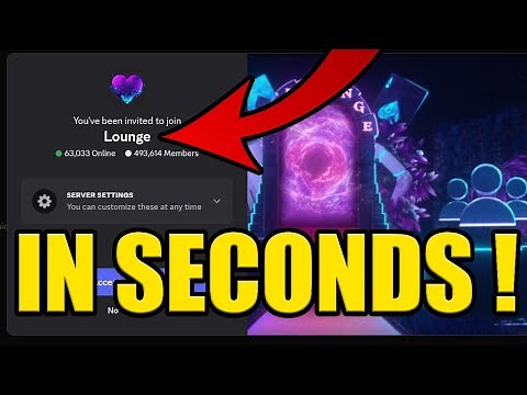 HOW to JOIN LOUNGE DISCORD SERVER ✅PC & MOBILE✅