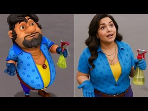 Motu Patlu ki new version moti Patli ki real life 😲