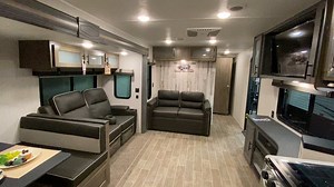 53K views · 334 reactions | Bedroom in the front & kitchen in the back!! I'm just going to leave this one here & let you mullet over!!! | Walnut Ridge RV | Facebook