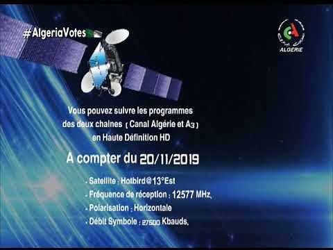 Retrouvez les fréquences de Canal Algérie et A3 en haute définition