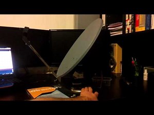 Motorised satellite dish using Arduino