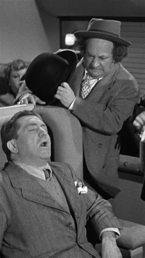 Curly with hair? Four Stooges?What world are we living in? | The Three Stooges