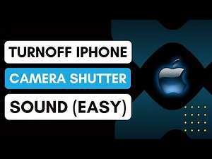 How To Turn Off iPhone Camera Shutter Sound - Quick Guide