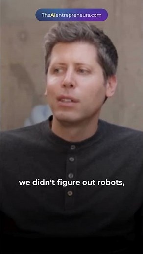The "Nightmare Scenario": Why Sam Altman Says AGI MUST Have Robots