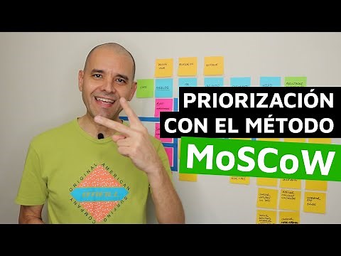 Priorización con el método MoSCoW
