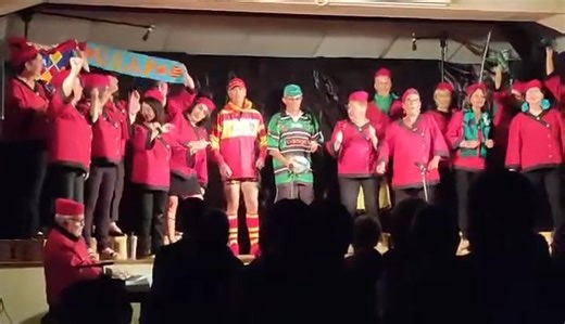 #Rugby : Usap Officiel/ USM Sapiac cet après-midi à @Montauban Chanson prémonitoire de @Gaite de Cœur en 2022😜 | Marie Castro