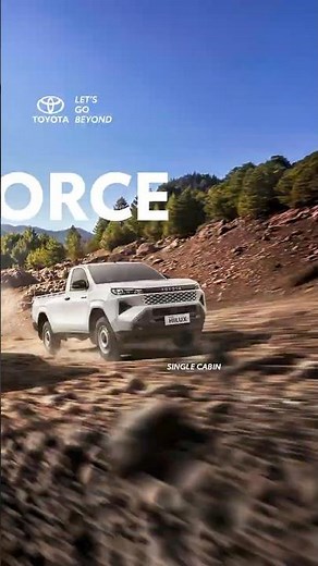 Unbeatable Force of the New Hilux Single Cab